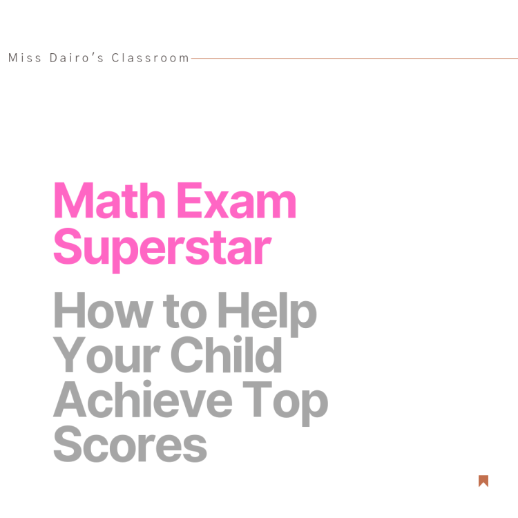HOW TO HELP CHILDREN ACHIEVE TOP SCORES IN&nbsp;MATHS